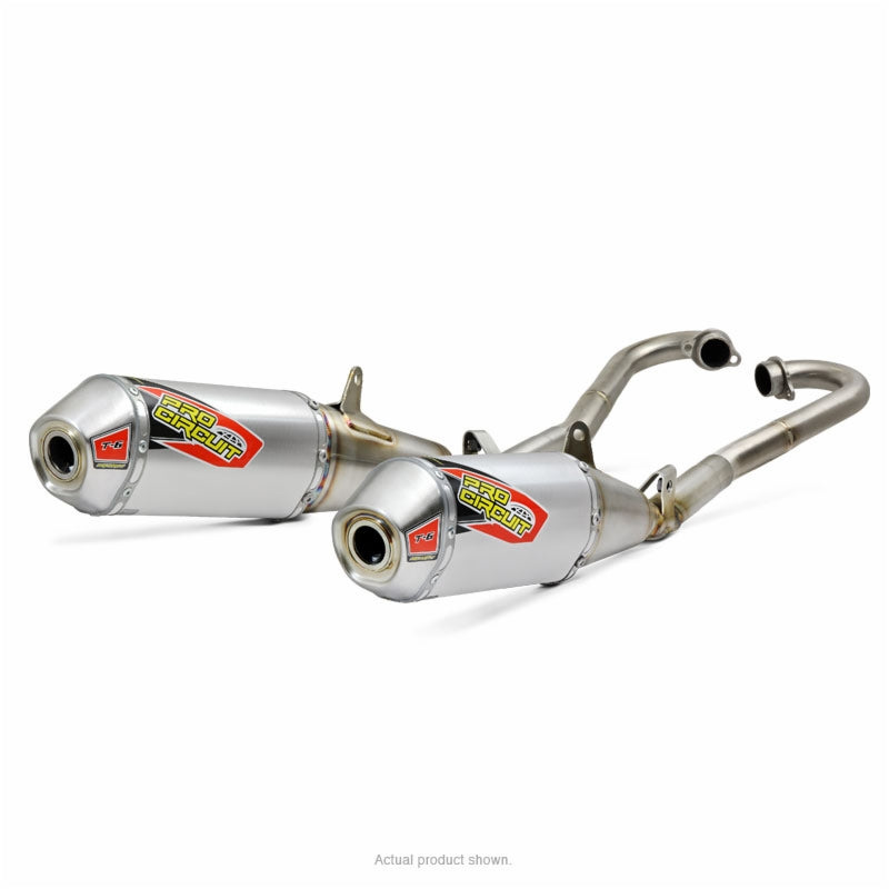 Pro Circuit T-6 Dual Exhaust System - 18-19 CRF250R/RX