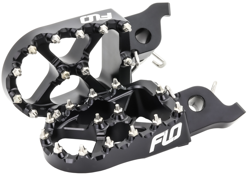 FLO Motorsports Pro Series Foot Pegs - KX65 / KX80 / KX85 / KX100 / KX112