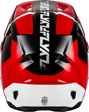 Kinetic Crest Helmet Red/Black/White 2x