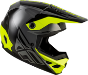 Kinetic Crest Helmet Grey/Black/Hi Vis 2x