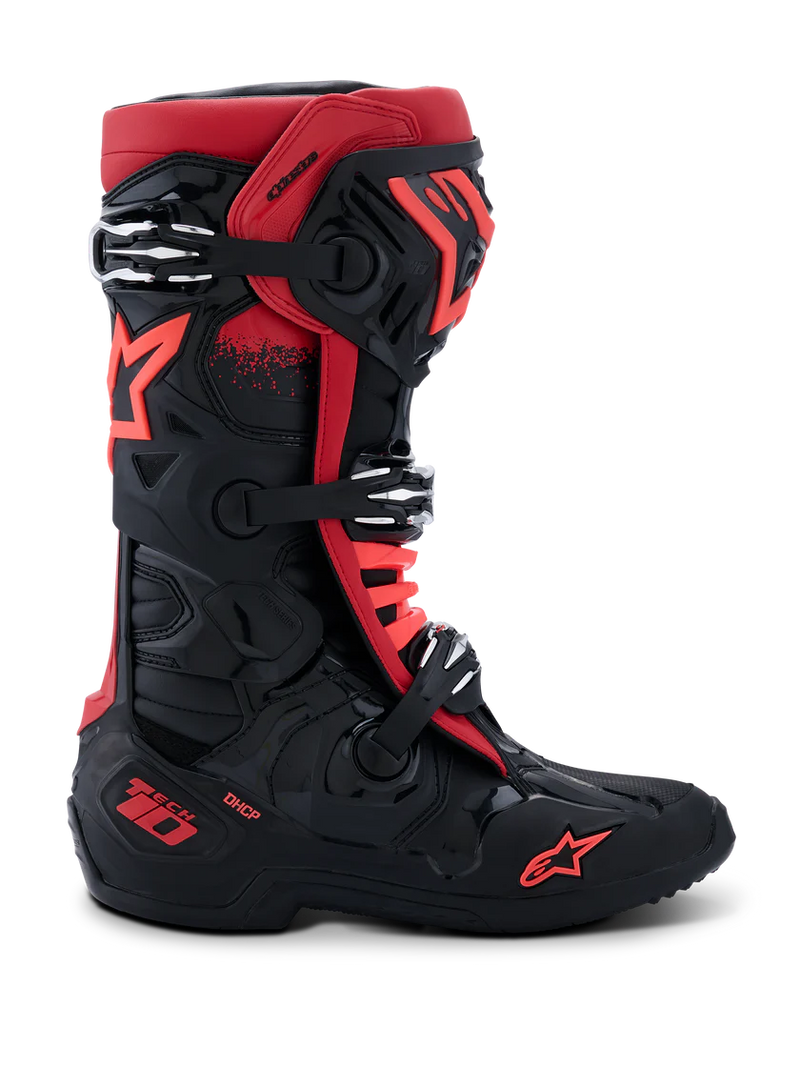 Alpinestars Tech 10 Boots - Black/Red - MX26