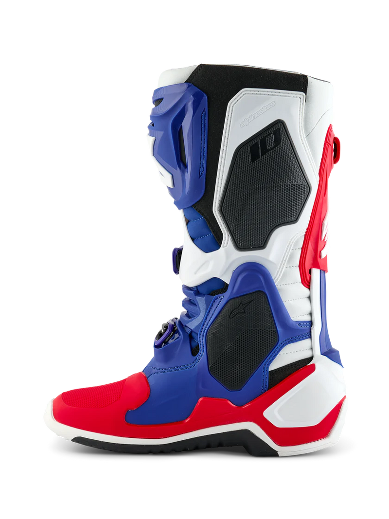 Alpinestars Limited Edition Tech 10 Fortitude Boots - Bright Red/White/Blue