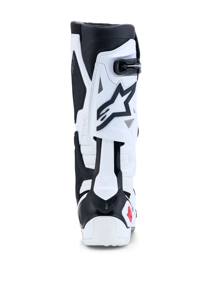 Alpinestars Tech 10 Boots - White/Black/Bright Red
