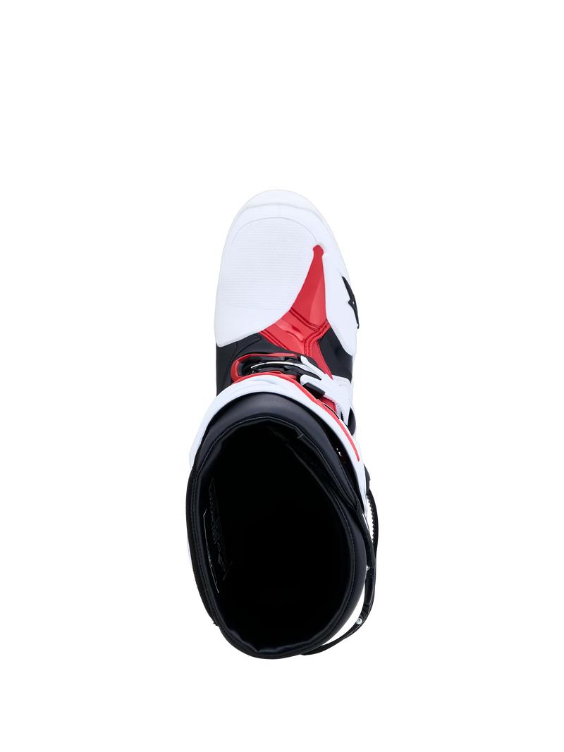 Alpinestars Tech 10 Boots - White/Black/Bright Red