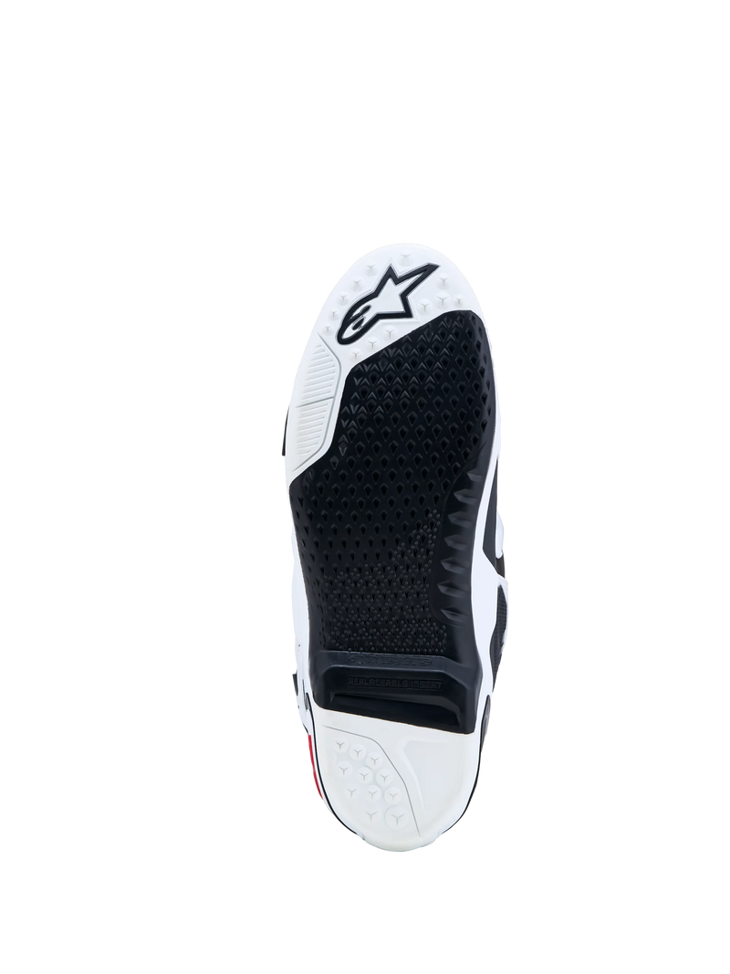 Alpinestars Tech 10 Boots - White/Black/Bright Red