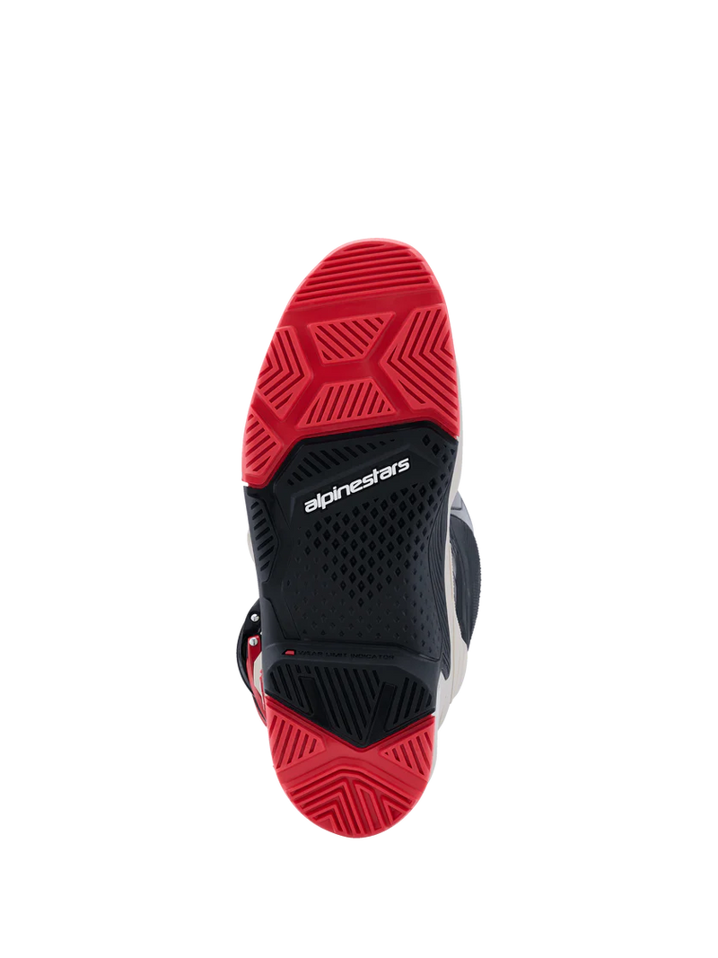 Alpinestars Tech 7 Enduro Boots - Black/Light Gray/Bright Red - MX26
