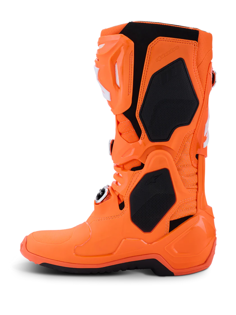 Alpinestars Tech 10 Supervented Boots - Orange Fluo/Black/White - MX26