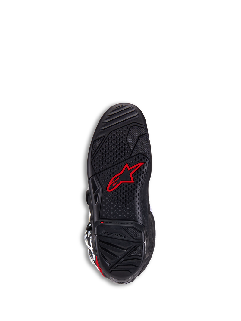 Alpinestars Tech 7 Boots - Black/Red Fluo MX25