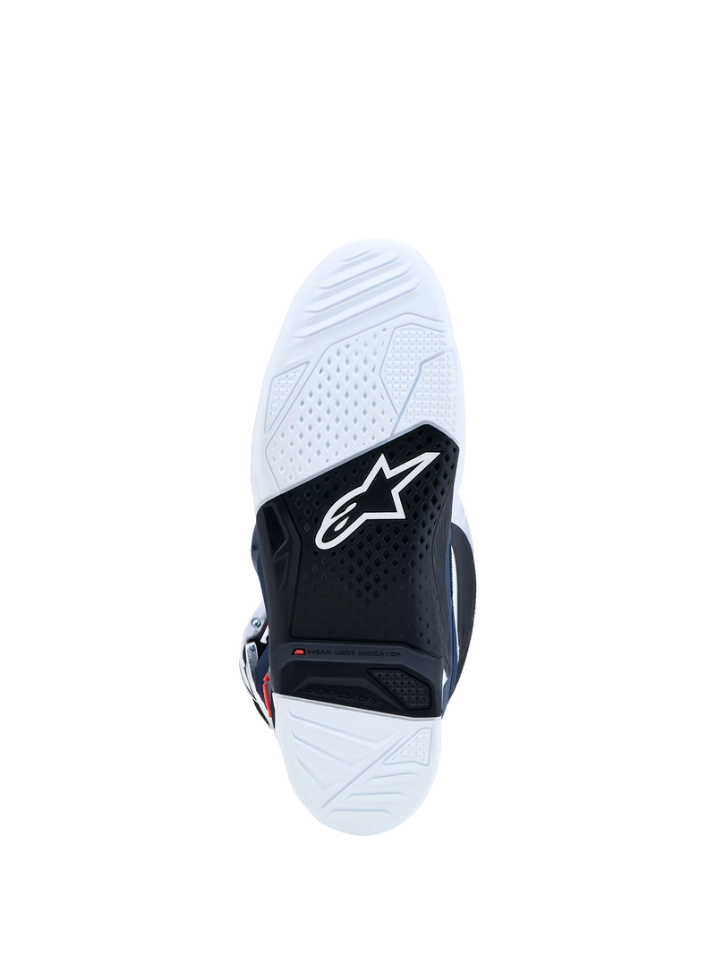 Alpinestars Tech 7 Boots - Purple/White/Dark Blue/Red Fluo