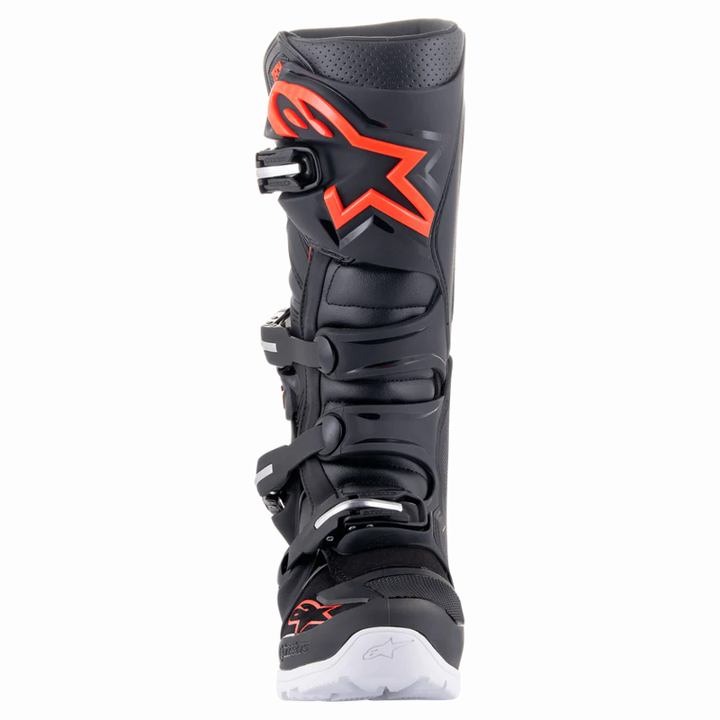 Alpinestars Tech 7 Enduro Boots - Black/Red Fluo CLOSEOUT