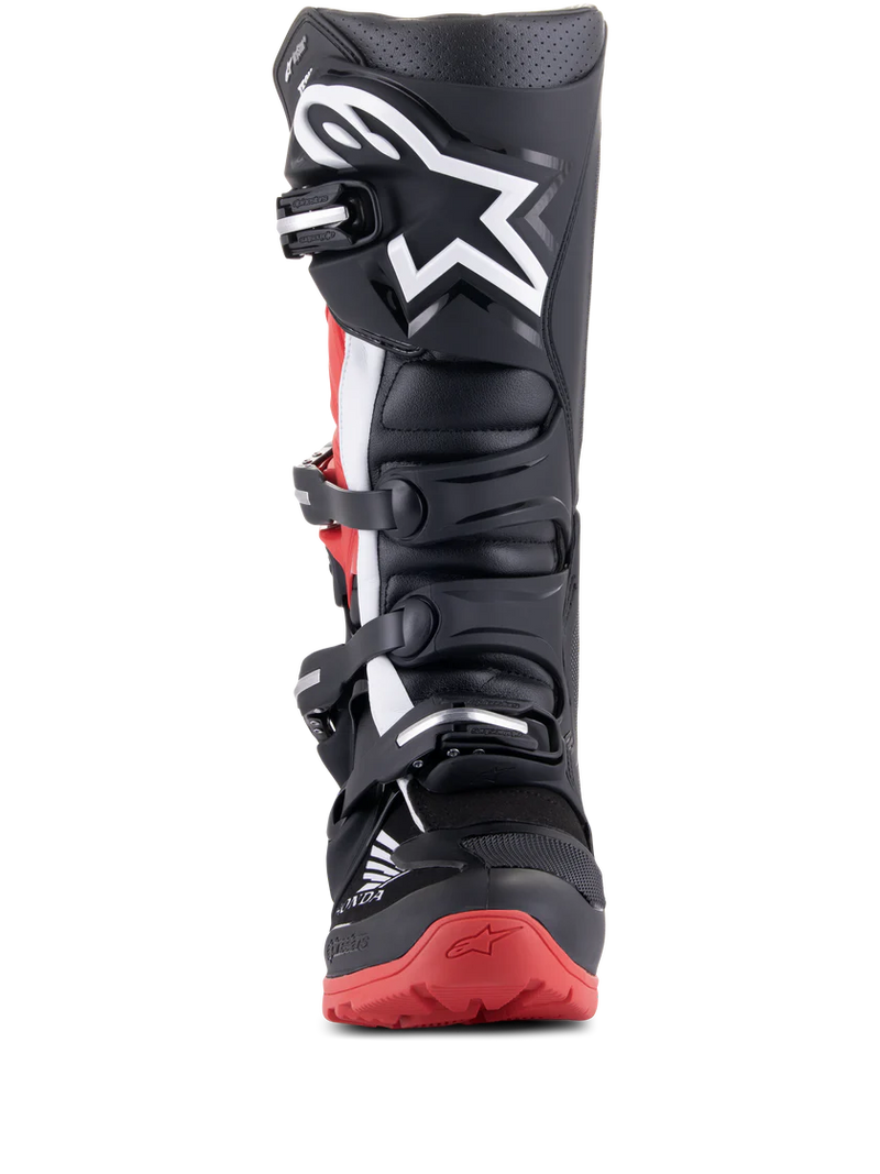 Alpinestars Honda Tech 7 Enduro Drystar Boots - Black/Bright Red CLOSEOUT