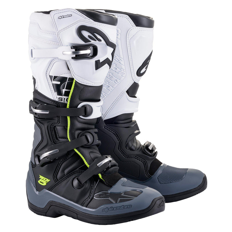 Alpinestars Tech 5 Boots - Black/Gray/White CLOSEOUT
