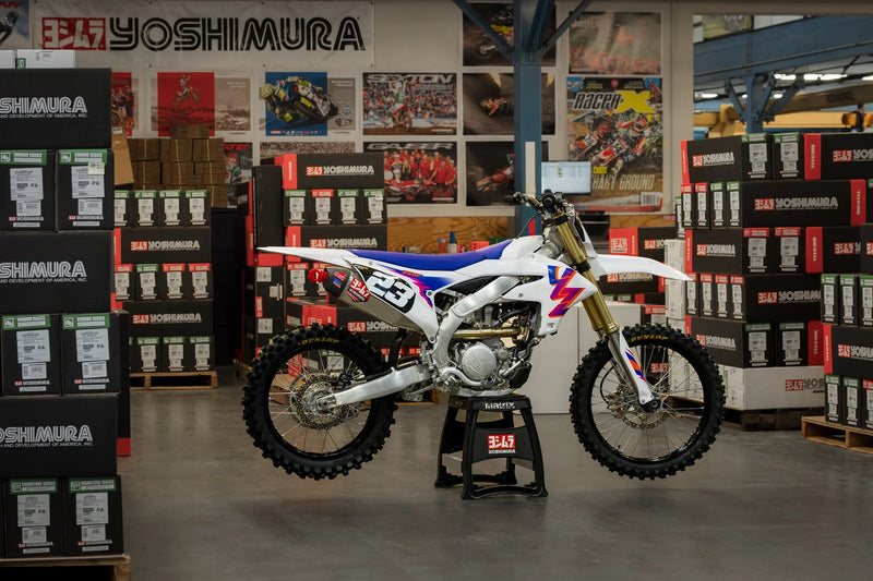 Yoshimura RS-12 Stainless/Aluminum Full Exhaust System - 2024 YZ250F