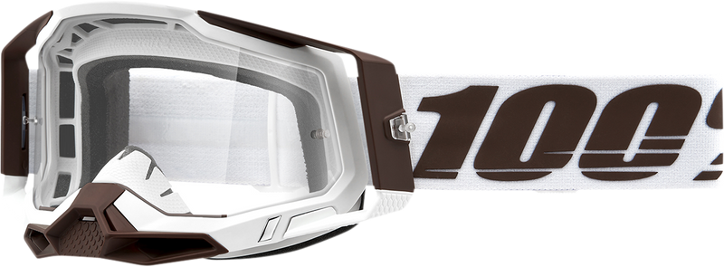 100% Racecraft 2 Goggles - Snowbird - Clear