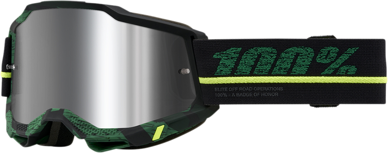 100% Accuri 2 Goggles - Overlord - Silver