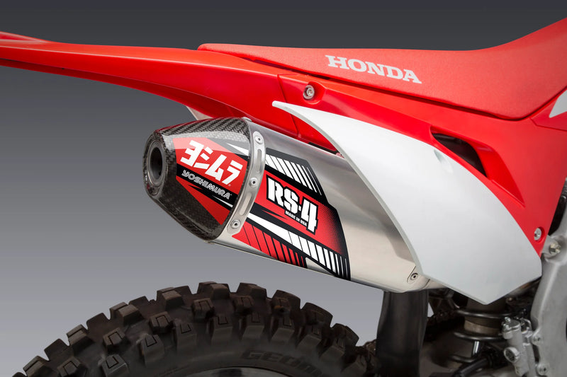 Yoshimura RS-4 Stainless/Aluminum Full System - 19-26 CRF450X