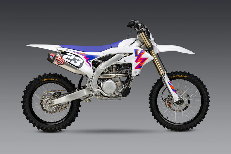 Yoshimura RS-12 Stainless/Aluminum Full Exhaust System - 2024 YZ250F