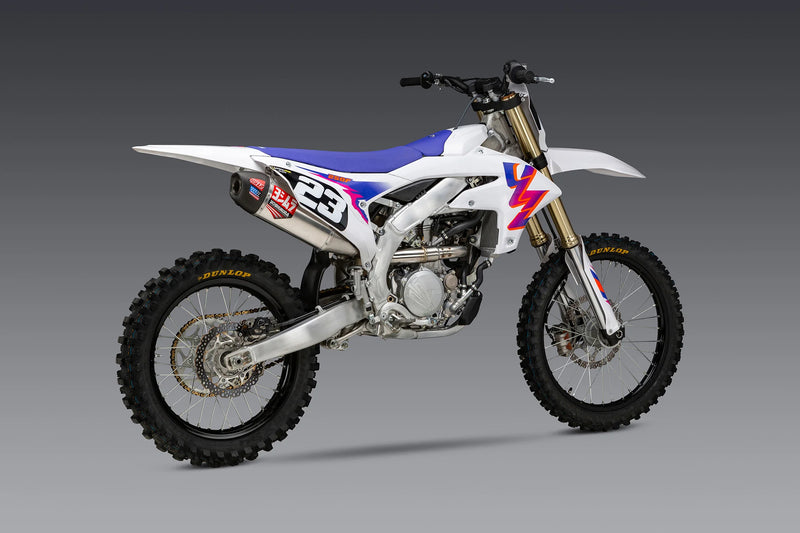 Yoshimura RS-12 Stainless/Aluminum Full Exhaust System - 2024 YZ250F