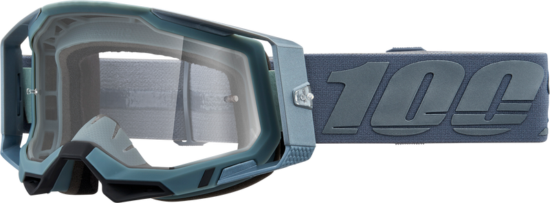 100% Racecraft 2 Goggles - Battleship - Clear