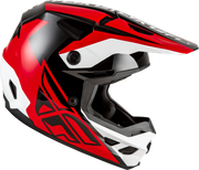 Kinetic Crest Helmet Red/Black/White 2x