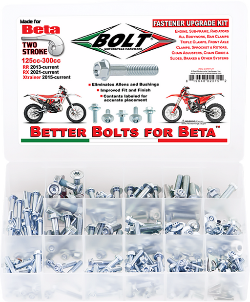 BOLT BOLT Hardware - Pro Pack - Beta - 2-Stroke BTPP-2T
