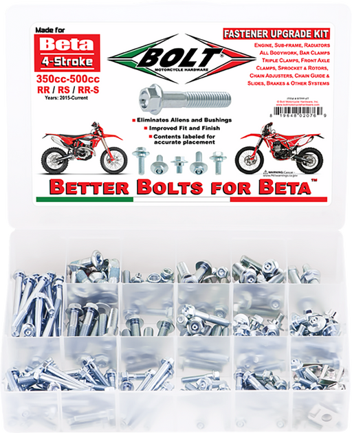 BOLT BOLT Hardware - Pro Pack - Beta - 4-Stroke BTPP-4T
