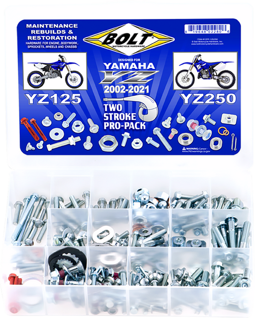 BOLT BOLT Hardware - Pro Pack - '02-'21 Yamaha YZ 125/250/X YZPP-125/250