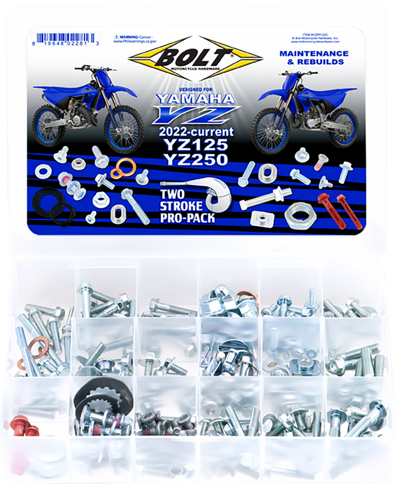 BOLT BOLT Hardware - Pro Pack - '22-'26 Yamaha YZ 125/250/X YZPP-22C