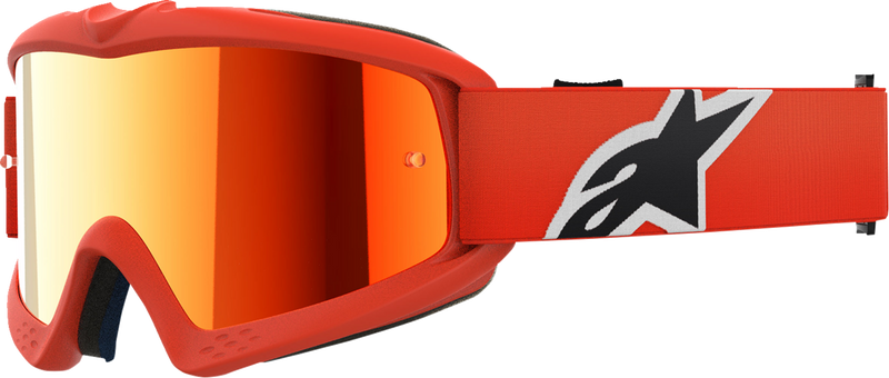Alpinestars Youth Vision Corp Goggles - Orange - Red Mirror