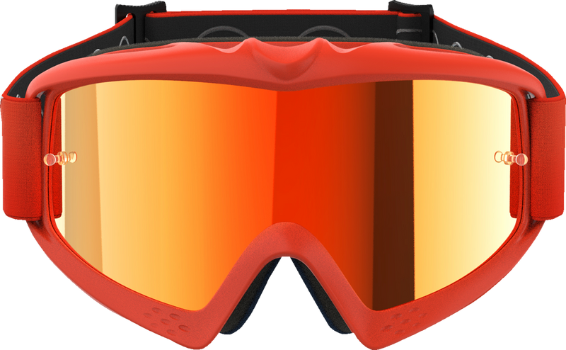 Alpinestars Youth Vision Corp Goggles - Orange - Red Mirror