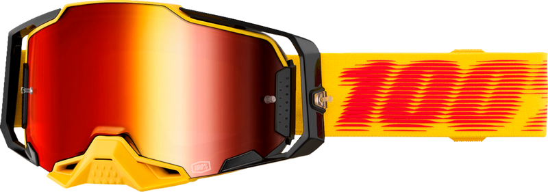 100% Armega Goggles - Tetsu - Red Mirror