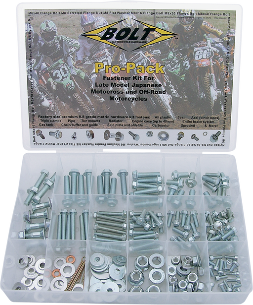 BOLT BOLT Hardware - Pro Pack - Japanese - 200-Piece 2004-PP