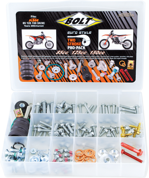 BOLT BOLT Hardware - Pro Pack - European - Gas Gas/KTM/Husqvarna 85/105/125/150 EUPP-85/150