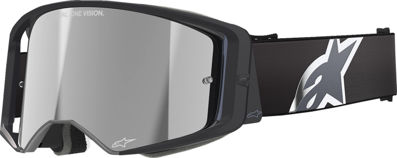 Alpinestars Supertech Corp Goggles - Black/Gray - Silver Mirror