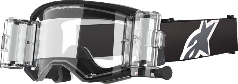 Alpinestars Supertech Corp Roll-Off Goggles - Black/Gray - Clear