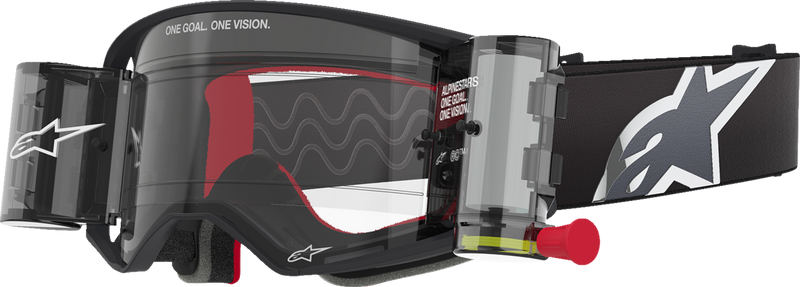Alpinestars Supertech Corp Roll-Off Goggles - Black/Gray - Clear