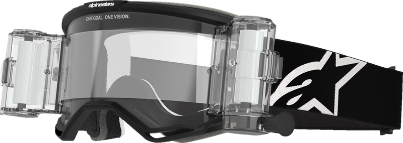 Alpinestars Vision 5 Corp Roll-Off Goggles - Black - Clear