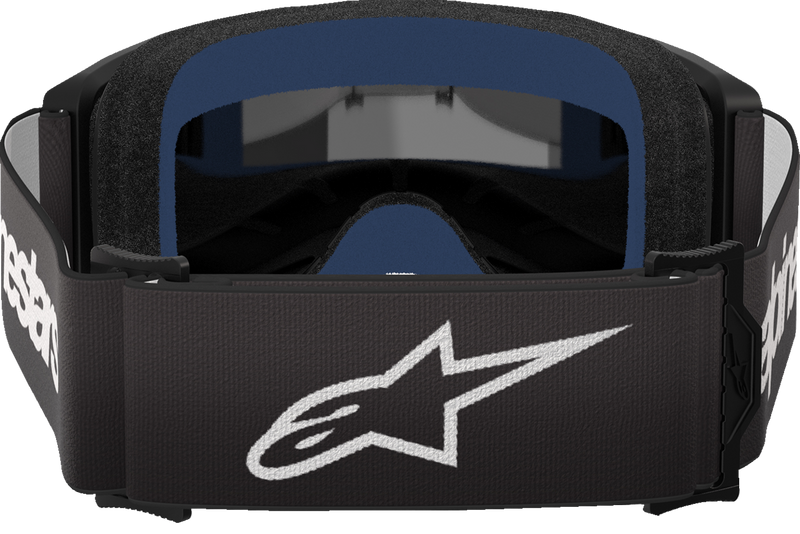 Alpinestars Vision 3 Wordmark Goggles - Black - Silver Mirror