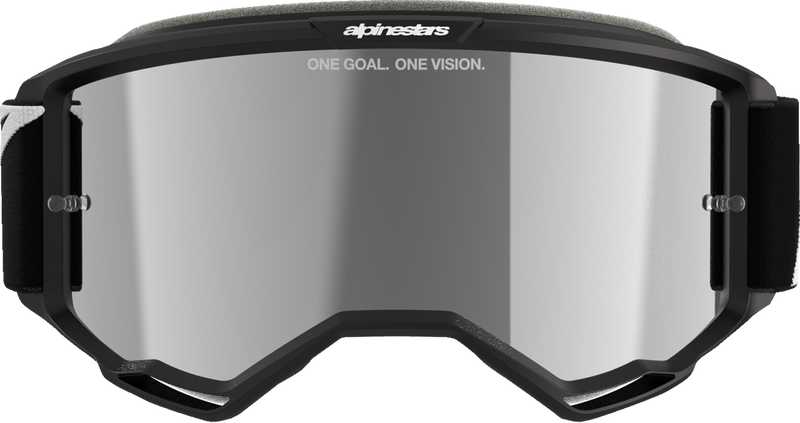 Alpinestars Vision 5 Corp Goggles - Black - Silver Mirror