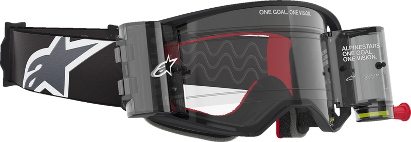 Alpinestars Supertech Corp Roll-Off Goggles - Black/Gray - Clear