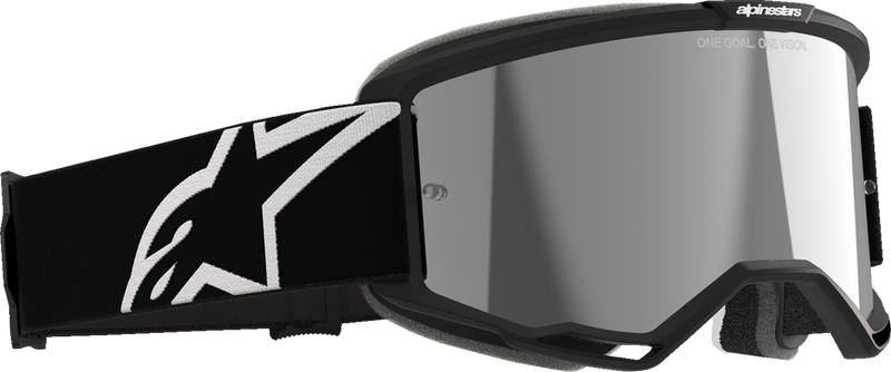 Alpinestars Vision 5 Corp Goggles - Black - Silver Mirror