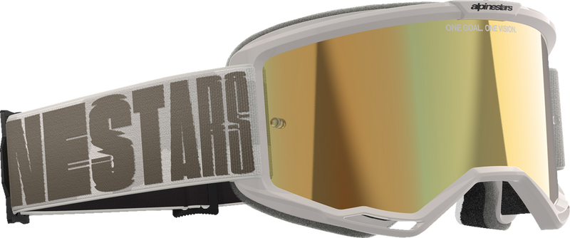 Alpinestars Vision 5 Hollow Goggles - Wind - Gold Mirror