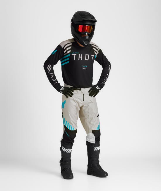 Thor Fleet Blackout Helmet 2025