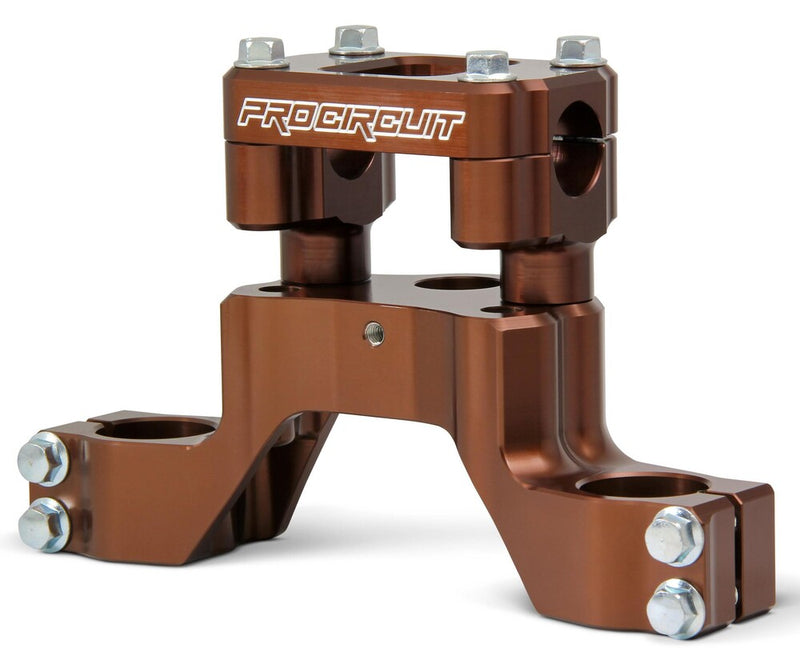 Pro Circuit Top Triple Clamp w/ Bar Mount - KLX110