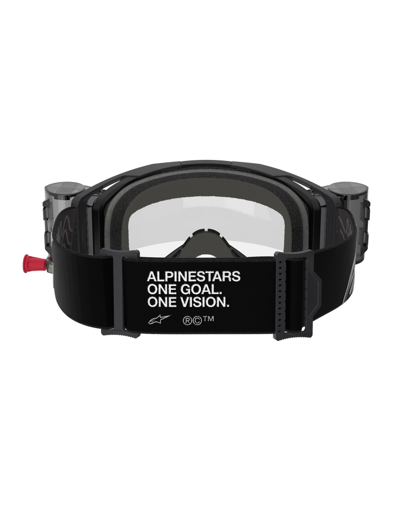 Alpinestars Vision 8 Corp Roll-Off Goggles - Black - Clear