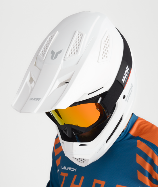 Thor Fleet Whiteout Helmet 2025