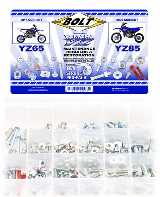 BOLT BOLT Hardware - Pro Pack - Yamaha YZ 65/85 YZPP-MINIS