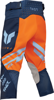 THOR Youth Launchmode Futura Pants - Navy/Orange - US 18 2903-2609