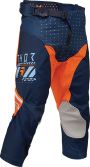 THOR Youth Launchmode Futura Pants - Navy/Orange - US 18 2903-2609