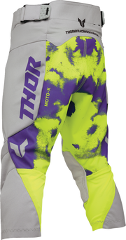 THOR Youth Launchmode Bleach Pants - Gray/Acid - US 18 2903-2615